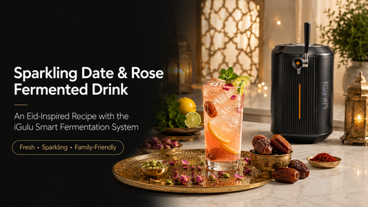 How to Make a Sparkling Date & Rose Fermented Drink with iGulu